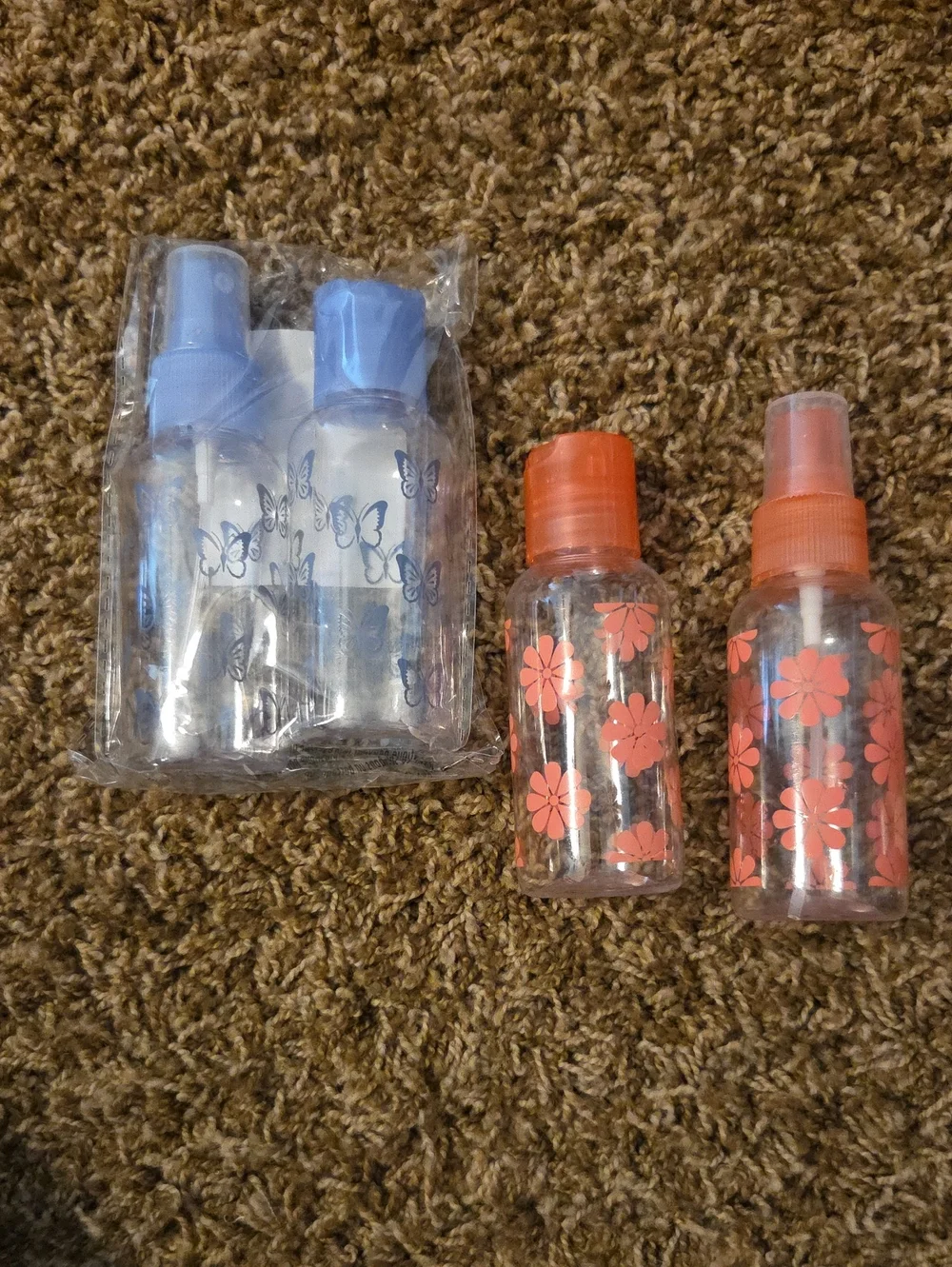 2 Travel Spray Bottle Sets